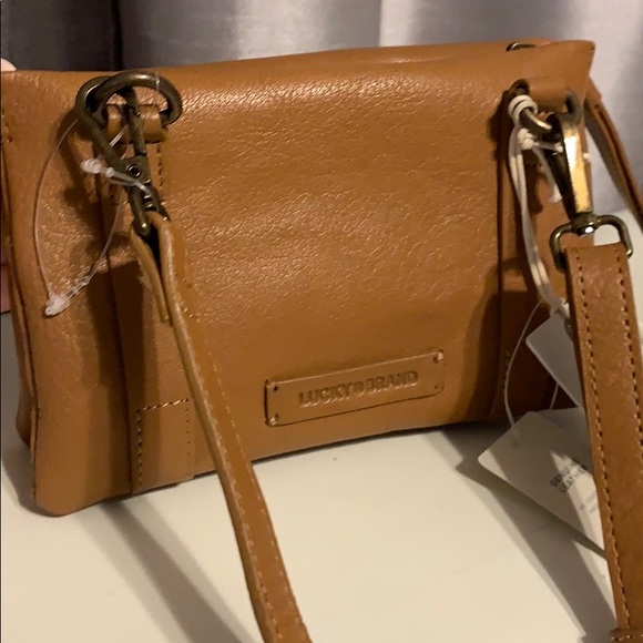 Lucky Brand Chira leather walnut bag. - Picture 7 of 8